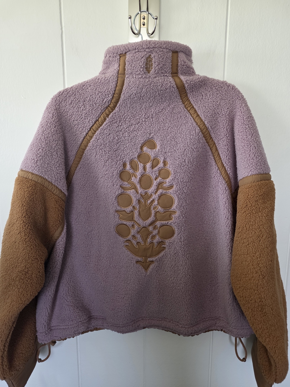 Free People Mountain High 1/2 Zip Fleece NWT Size Large